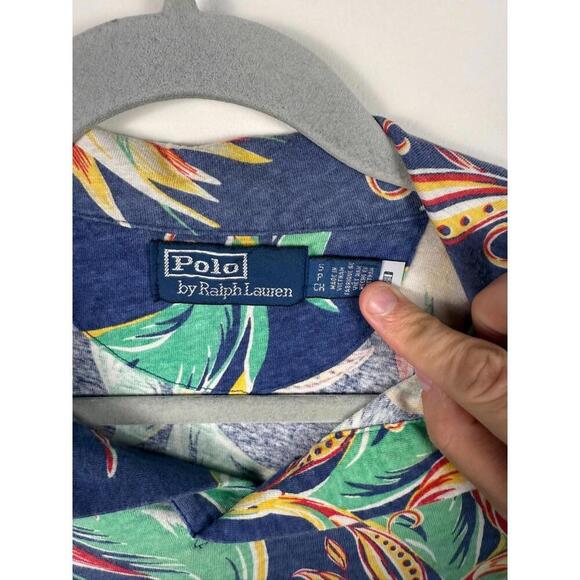 Polo Ralph Lauren Floral Jersey Shirt Small - Picture 2 of 5
